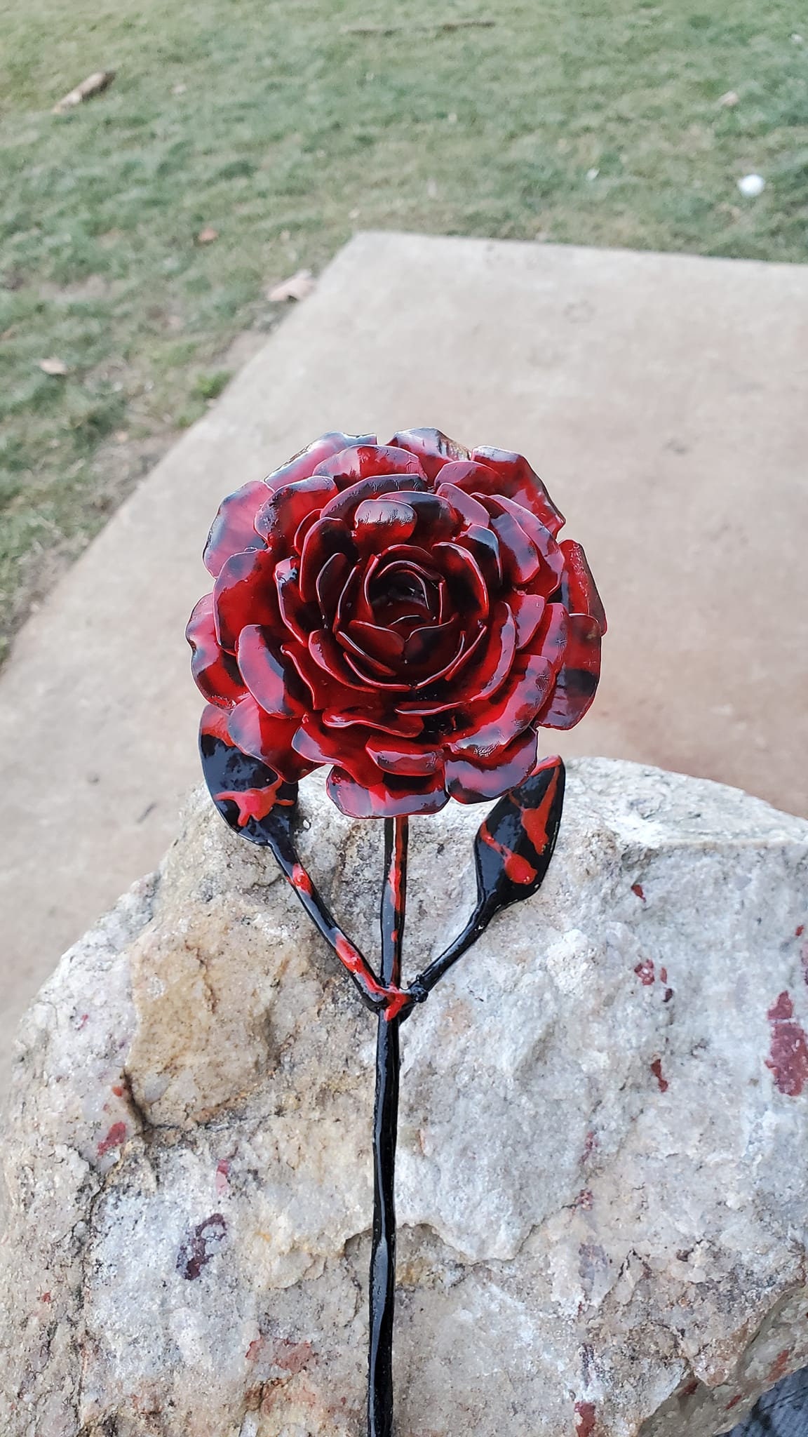 Custom Made Metal Flowers and Forever Roses. Etsy