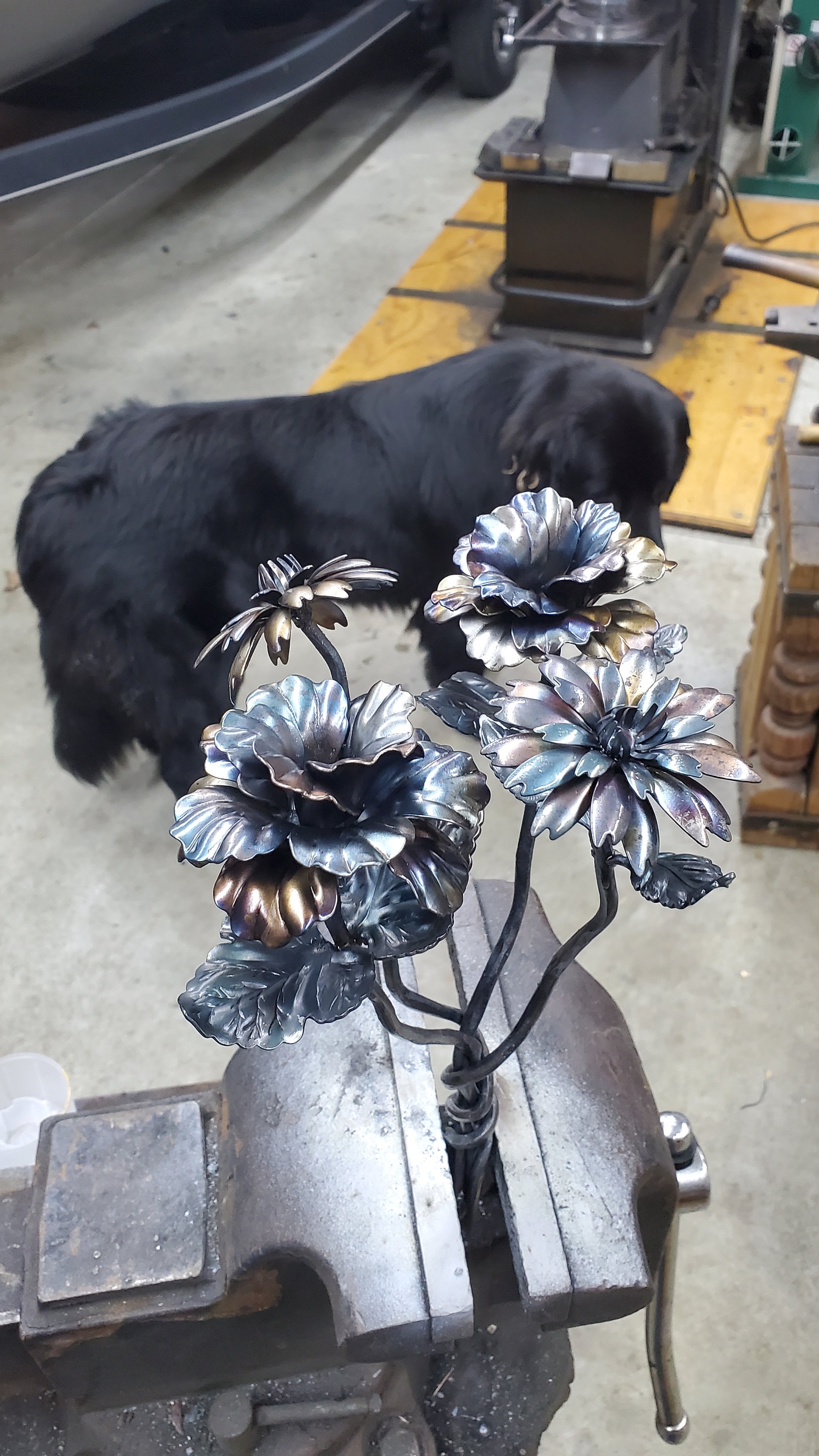 Custom Made Metal Flowers and Forever Roses. Etsy