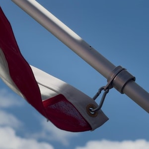 Patriot 1" Flagpole Spinner set 1.049" ID (Made in the USA)