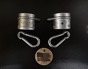 The Declaration Edition 250th: Patriot 1" Flagpole Spinner set 1.049" ID (Made in the USA)
