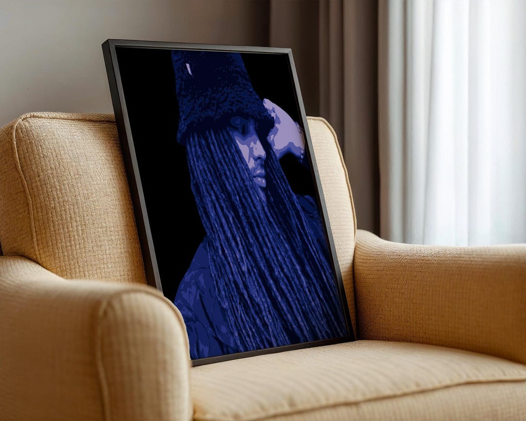 Rasta Man Wall Art | Afrocentric Black Man Portrait Print | Jamaican ...