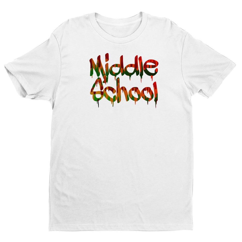 Middle School T-Shirt, Back To School Shirt For Teachers, Back To School Shirt, Retro Style Funny Comeback Graphic Shirt Bespoketshirt