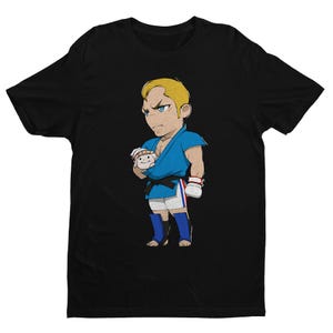 Chibi Abel Ultra SF4 Premium Unisex T-shirt | Character Art | Gifts for Him, Her, Game Collectors and Arcade Game Fans