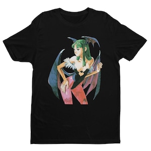 Morrigan MVC2 Premium Unisex T-shirt | Character Art | Gifts for Him, Her, Game Collectors and Arcade Game Fans