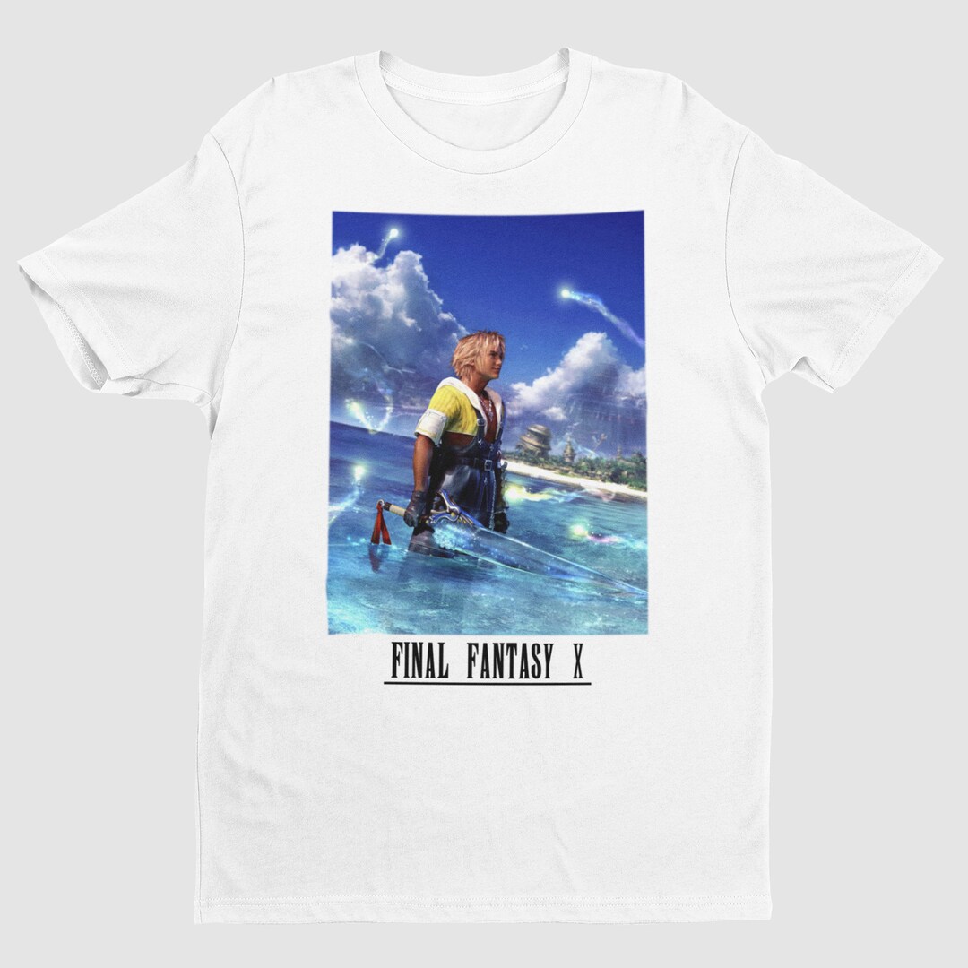 T-shirt FF9 Freya Crescent - Artwork Yoshitaka Amano, Unisexe, Coton, Taille Adulte