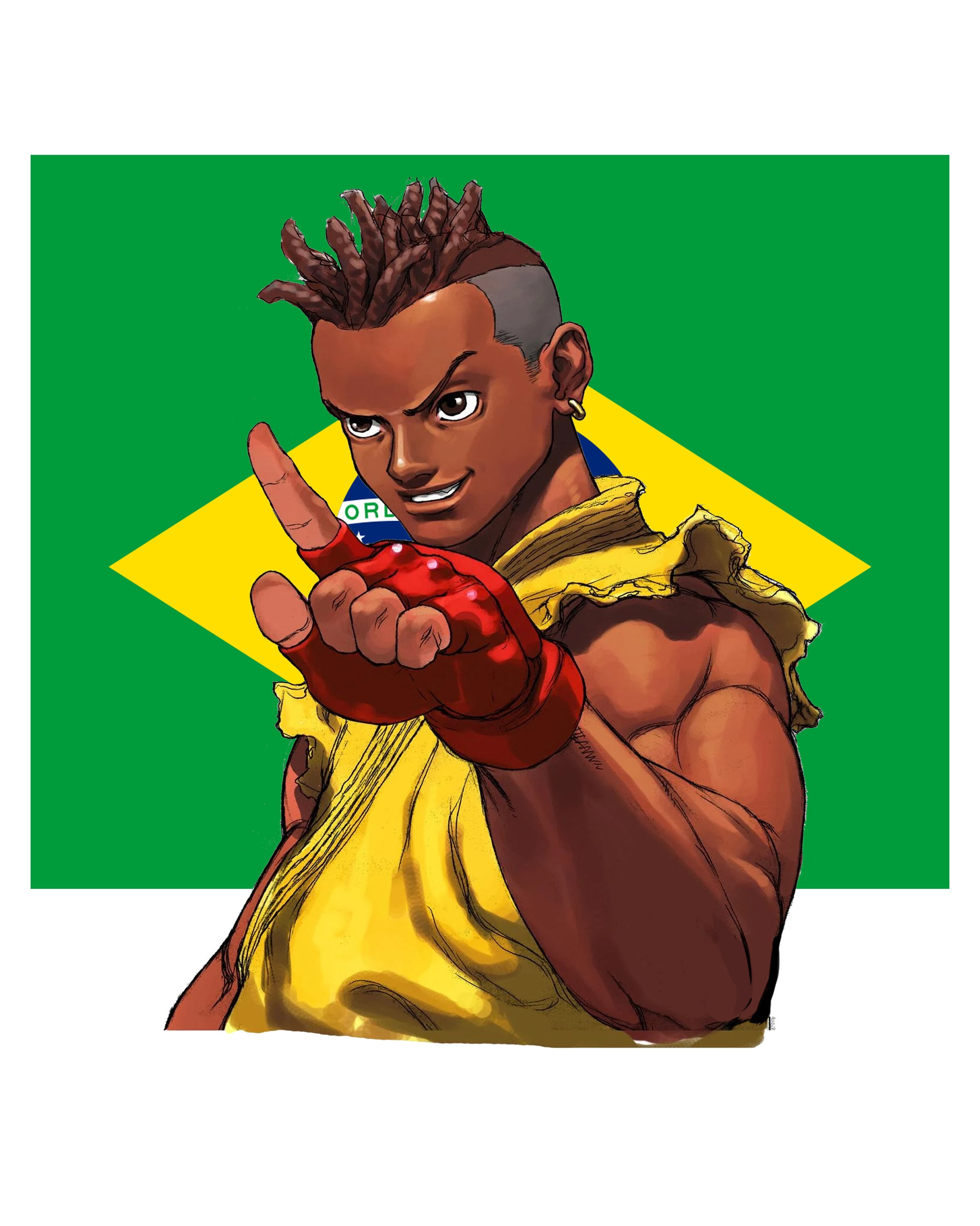 Sean SF3 T-shirt | Street Fighter 3rd Strike Portrait - Etsy