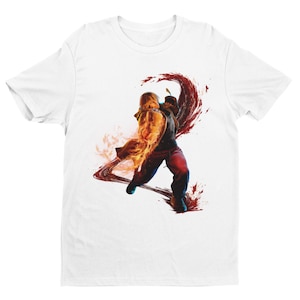 Street Fighter 6 Ken Masters T-Shirt | Unisex Character Art Tee