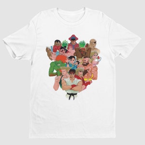 Street Fighter 2 Men's T-shirt World Warrior Championship Street Fighter 2 Men's T-shirt World Warrior Championship