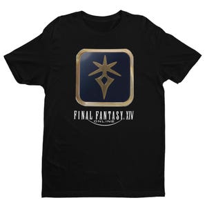 Final Fantasy XIV Dark Knight Icon Premium Unisex T-Shirt | Tanks Healers DPS, Geschenke für Sie, Ihn, Final Fantasy Fans und Sammler