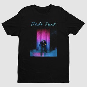 Daft Punk &quot;On Stage&quot; T-shirt | Exclusive Vintage Retro Design | Gifts for Him, Her, Music Lovers, Ravers and Collectors