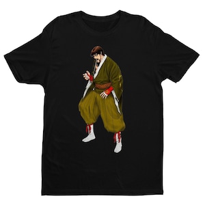 Kaisyu Kusanagi KOF98 Premium Unisex T-shirt | Character Art | Gifts for Him, Her, Game Collectors and Arcade Game Fans