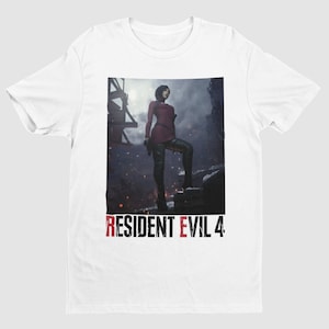 Resident Evil 4 Remake Premium Unisex T Shirt | Ada Wong Design | Gifts for Him, Her, Game Collectors and Resident Evil Fans