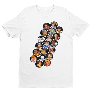 SF3 3rd Strike 3s Character Select Premium Unisex T-shirt | Remake Render | Gifts for Him, Her, SF Game Fans and Collectors
