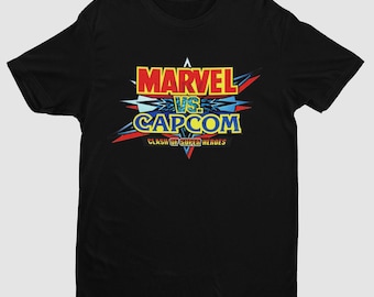 マーヴル・スーパーヒーローズ Tシャツ Lサイズ CAPCOM ビンテージ マーヴル・スーパーヒーローズ Tシャツ Lサイズ CAPCOM