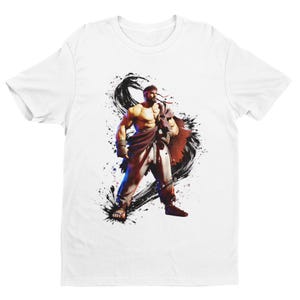 Street Fighter 6 Ryu Premium Unisex T-shirt | Character Art | Gifts for Him, Her, Arcade Fighting Game Fans and Collectors
