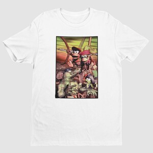 DKC2 Bramble Scramble V1 Premium Unisex T-Shirt | Gifts for Him, Her, Game Collectors
