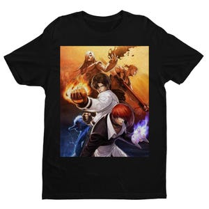 KOF VIII KOF13 Promo T-shirt: Character Art for Arcade Game Fans