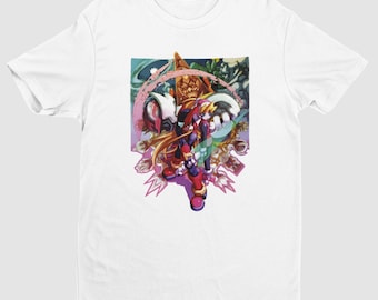 Mega Boy Rockman Zero Japanese Premium Unisex T-shirt (vectorized