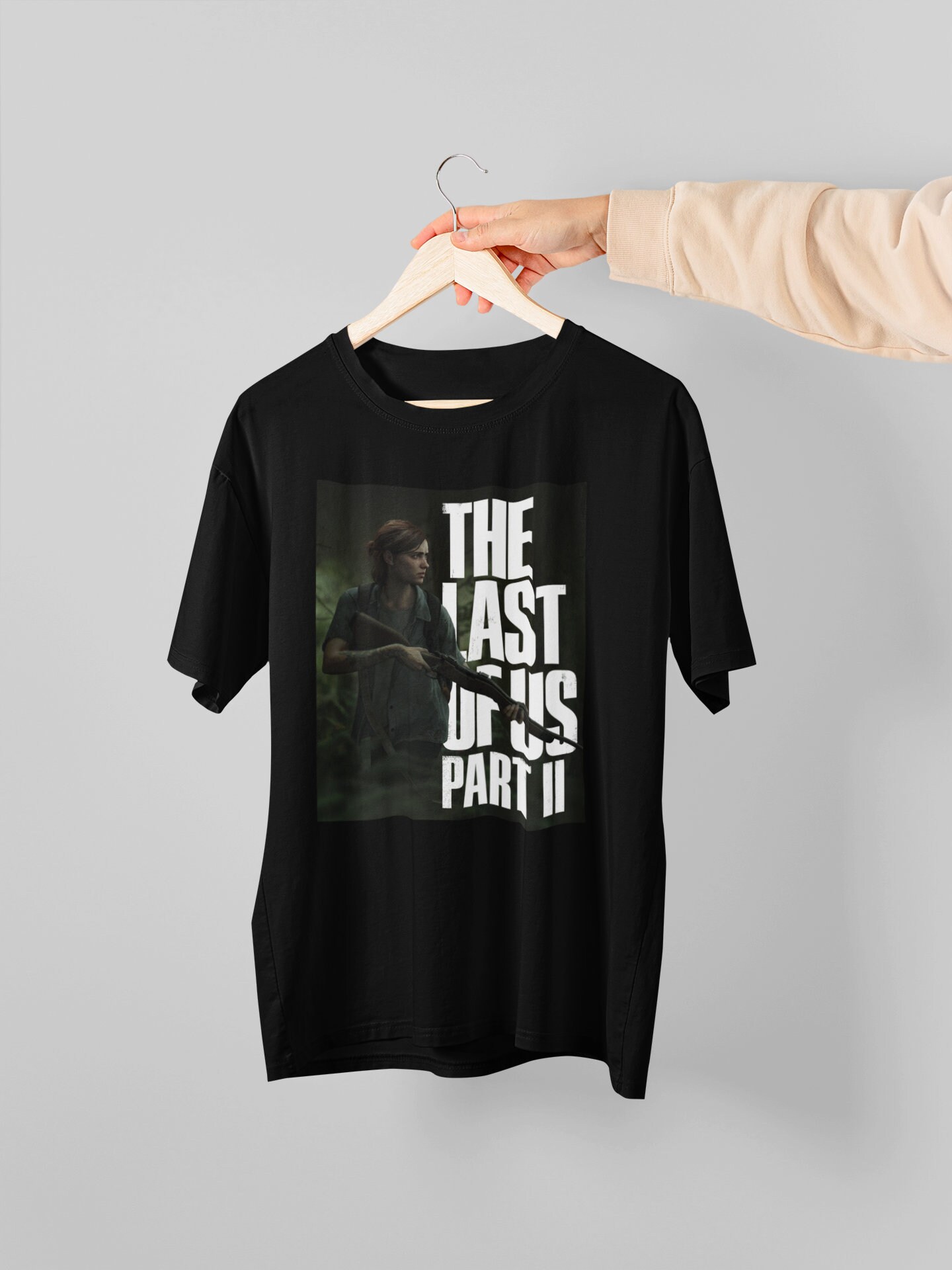 TLOU Part II Old Ellie V1 Premium Unisex T-shirt | Exclusive Art 