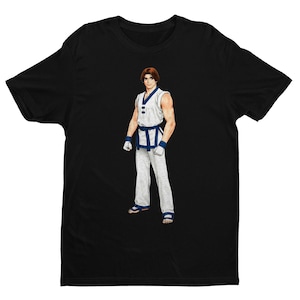 Kim Kaphwan KOF98 Premium Unisex T-shirt | Character Art | Gifts for Him, Her, Game Collectors and Arcade Game Fans