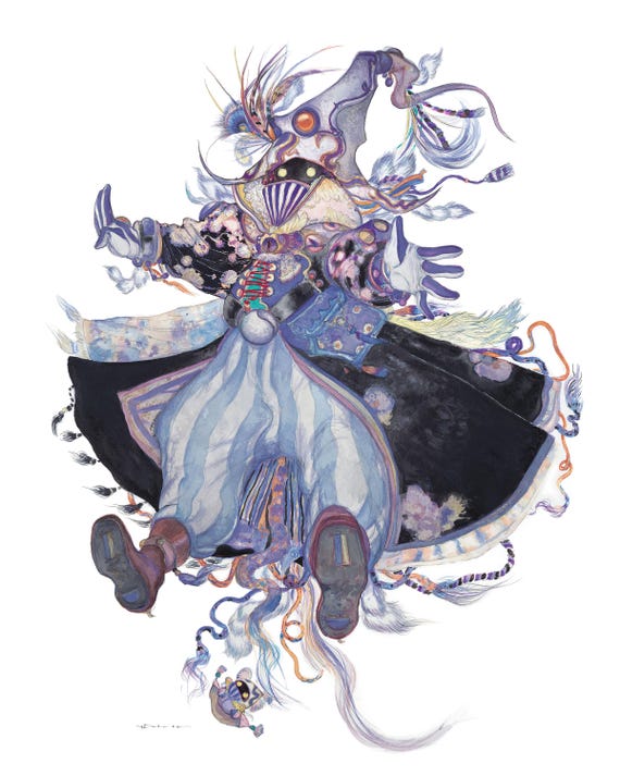 FF9 IX ビビ・オルニティア プレミアム ユニセックス T シャツ