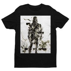 Naked Snake Big Boss MGS MGS3 Snake Eater Premium Unisex T-shirt | Character Art | Gifts for Him, Her, Game Collectors and Arcade Game Fans