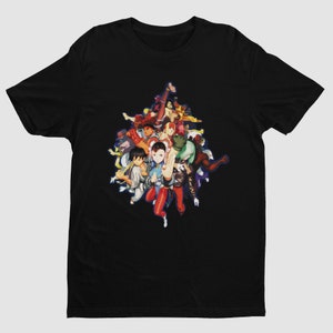 Street Fighter 3: 3rd Strike Cover Art Premium Unisex T-shirt | Gifts for Him, Her, Street Fighter Game Lovers and Collectors