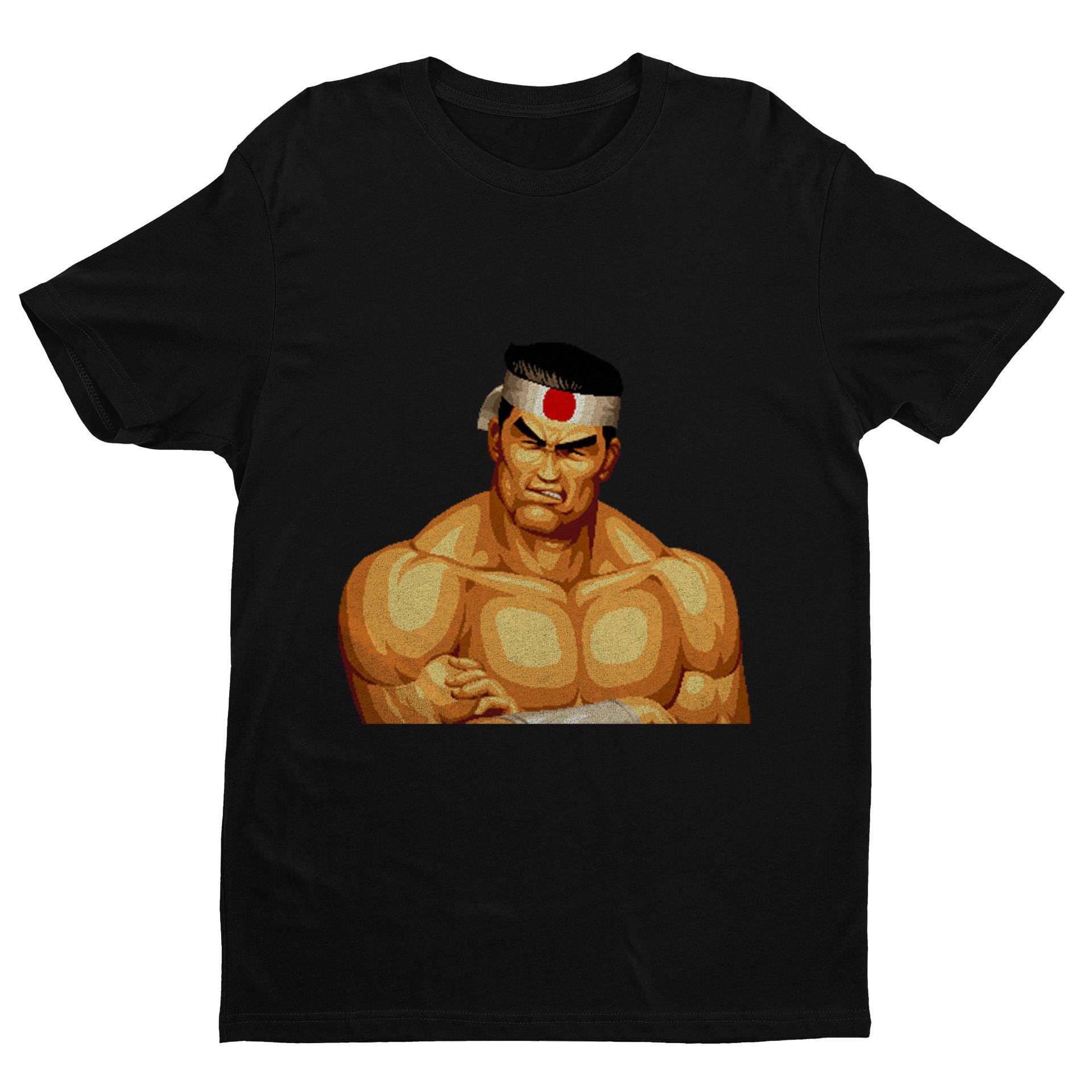 Goro Daimon What KOF Premium Unisex T-shirt | Character Art | Gifts for Him, Her, Game Collectors and Arcade Game Fans