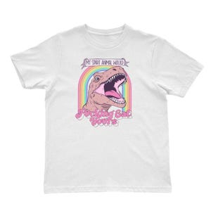 Vintage TRex T-Shirt: Jurassic Dinosaur Graphic Tee, Retro 90s Style