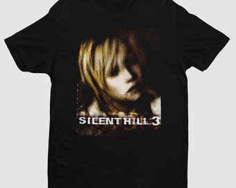 Silent Hill 3 Cover Art T Shirt | Exclusive Vintage Retro Design | Gifts for Him, Her, Silent Hill Game Lovers and Collectors