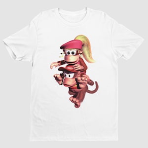 Didy Carrying Dixi DKC2 Premium Unisex T Shirt | Character Art | Gifts for Him, Her, Gamers, and  Collectors