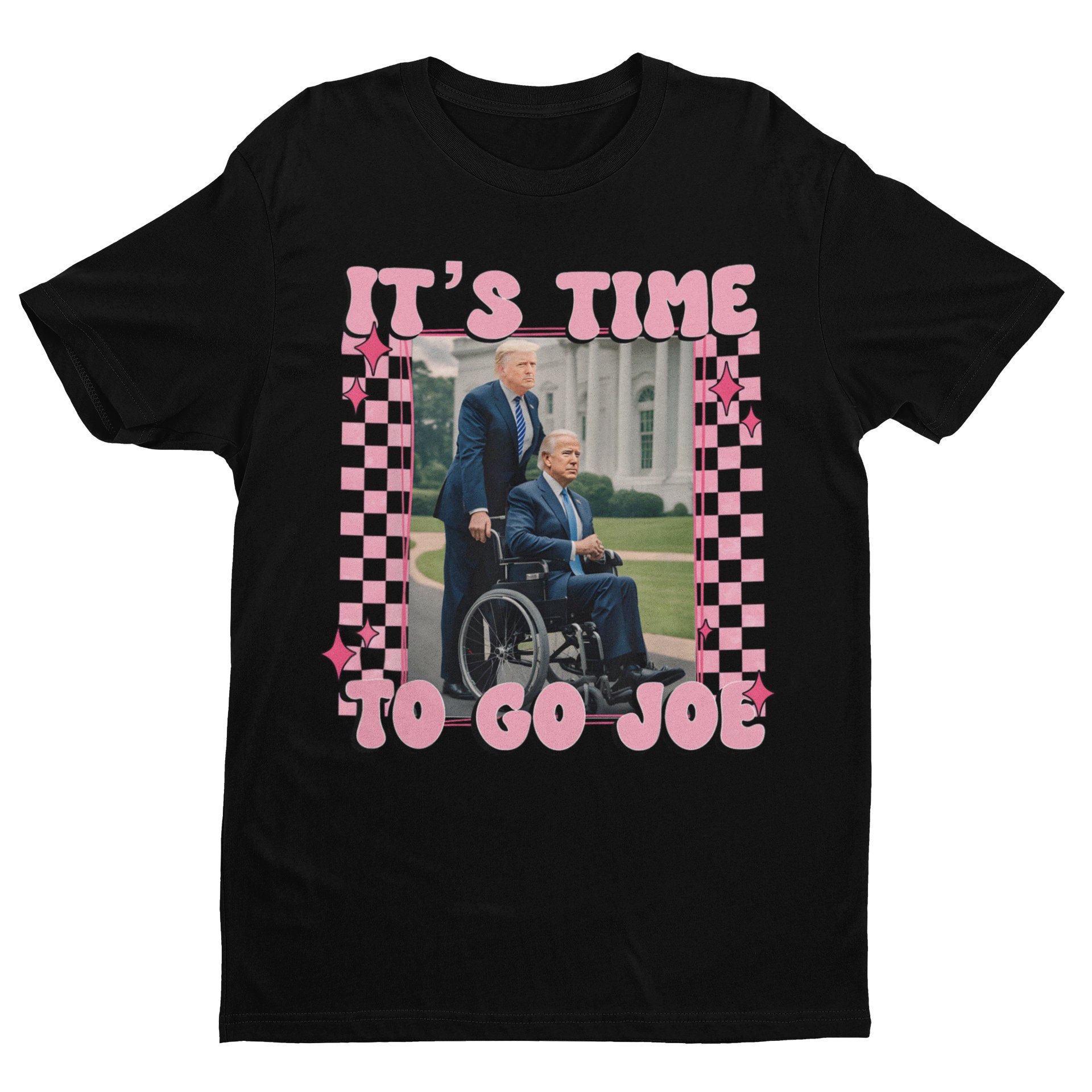 T-shirt Trump 2024 Divertente Maglietta Umoristica 'Let's Go Brandon' Con Tema Politico - Divertente, In Cotone, Per Uomini President Jfk