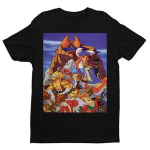 BOF3 Unisex T-shirt: Character Art, Game Collectors Gift