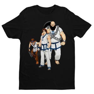 Team Korea KOF98 Premium Unisex T-shirt | Character Art | Gifts for Him, Her, Game Collectors and Arcade Game Fans