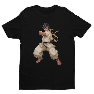 Makoto 3S Street Fighting 3rd Strike OE Online Edition Premium Unisex T-shirt | Cover Art | Gifts for Him, Her, Game Lovers and Collectors