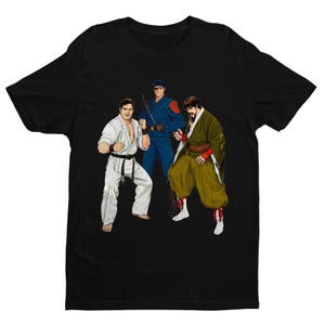 KOF98 Team Oyaji T-Shirt | Classic Arcade Game Art