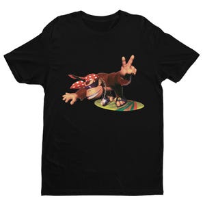 Funky Kong T-Shirt: Donkey Kong Country 2 Retro Gaming Tee