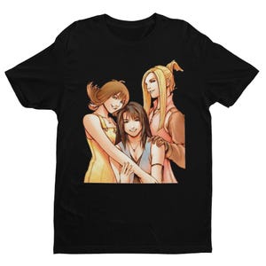 FF8 VIII Girls Heroines Premium Unisex T-shirt | Gifts for Him, Her, Final Fantasy Fans and Collectors