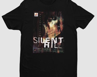 Silent Hill Original Game T Shirt | Exclusive Vintage Retro Design | Gifts for Him, Her, Silent Hill Game Lovers and Collectors