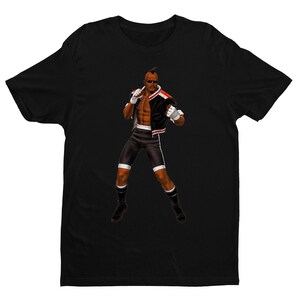 Heavy D! KOF98 T-shirt: Retro Arcade Game Fan Art