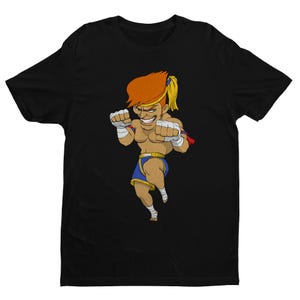 Chibi Adon Ultra SF4 Premium Unisex T-shirt | Character Art | Gifts for Him, Her, Game Collectors and Arcade Game Fans