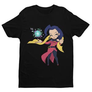 Chibi Rose Ultra SF4 Premium Unisex T-shirt | Character Art | Gifts for Him, Her, Game Collectors and Arcade Game Fans