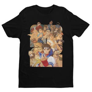 Street Fighter Zero 2 T-shirt | Retro Arcade Game Tee