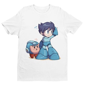 Kirbeh X Megaboy Premium Unisex T-shirt | Gifts for Him, Her, Gamers, and Collectors