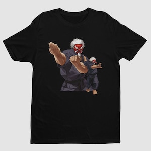 Mr. Karate The KOF XIII Key Art Premium Unisex T Shirt |  Gifts for Him, Her, Gamers, KOF Series Fans and Collectors