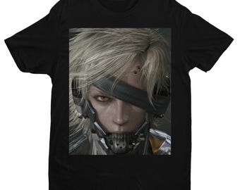 Unisex Raiden Metal G Rising Revengeance Bootleg Gaming T-shirt