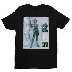 Meryl Silverburgh MGS1 MGS Premium Unisex T-shirt | Gifts for Him, Her, Game Collectors and Resident Evil Fans