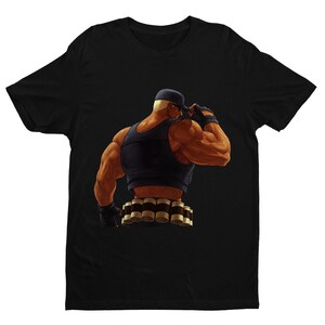 Clark Win Portrait KOF12 KOFXII Premium Unisex T-shirt | Character Art | Gifts for Him, Her, Game Collectors and Arcade Game Fans