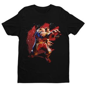 Street Fighter 6 Zangief T-shirt: Unisex Character Art Tee