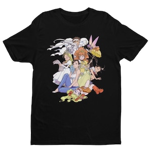 Cyberbots With Chun Li Key Art Premium Unisex T Shirt | Classic Arcade Fighting Game Gifts for Him, Her, Gamers, and Collectors